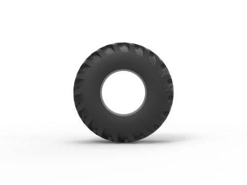 Tractor tire 31 Scale 1 to 25 3D Print Model