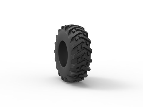 Tractor tire 31 Scale 1 to 25 3D Print Model