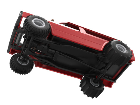 Uphill Sand Racing Dragster Version 3 Scale 1 to 25 3D 打印模型