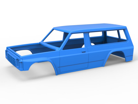 Shell of Uphill Sand Racing Dragster Version 3 Scale 1 to 25 Modelo de impresión 3D