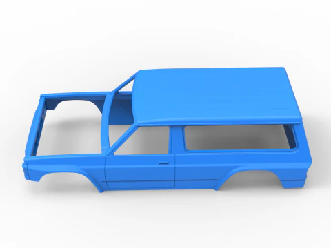 Shell of Uphill Sand Racing Dragster Vers&atilde;o 3 Escala 1 a 25 Modelo de Impressão 3D