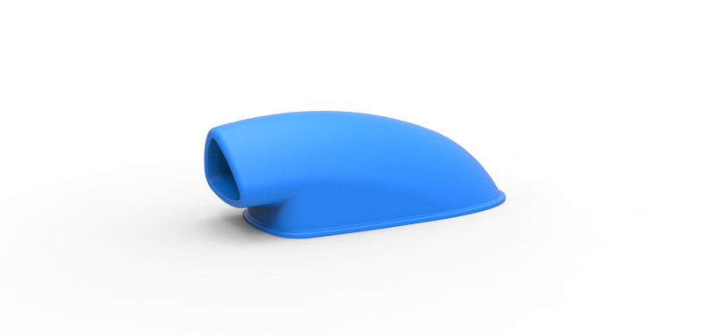 Air Scoop for dragster Version 3 Scale 1 to 25 3D Baskı Modeli .c4d .max .obj .3ds .fbx .stl .blend 