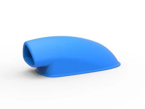 高速赛车用空气勺版本 3 比例 1 至 25 3D 打印模型