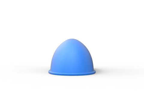 Air Scoop for dragster Version 3 Scale 1 to 25 3D Baskı Modeli