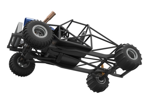 Uphill Sand Racing Dragster Base Version 4 Scale 1 to 25 Modèles 3D en vedette