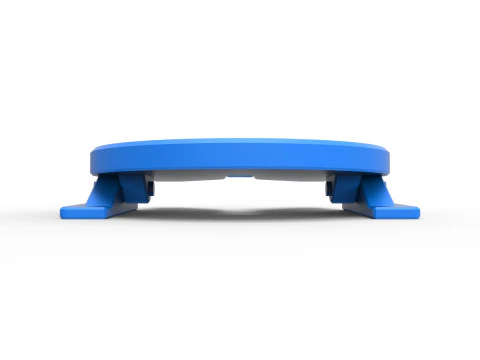 Fifth wheel of Semi truck Scale 1 to 25 3D Print Model