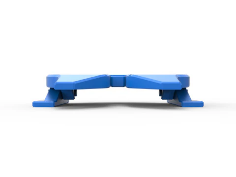 Fifth wheel of Semi truck Scale 1 to 25 3D Print Model