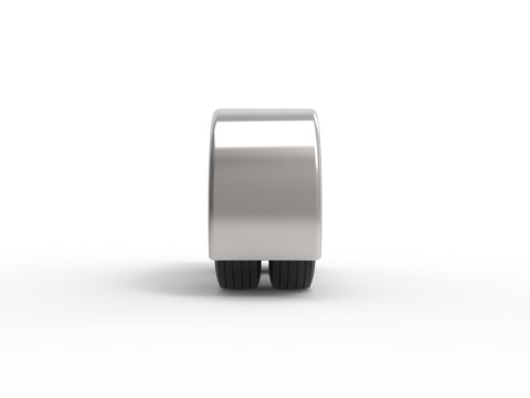 Semi truck Rear fenders Set 2 Scale 1 to 25 Modelo de Impressão 3D