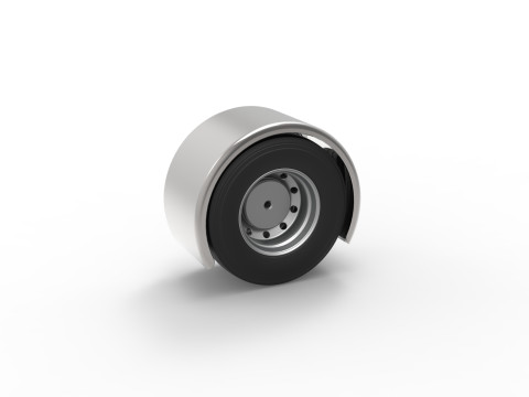 Semi truck Rear fenders Set 2 Scale 1 to 25 Modelo de Impressão 3D