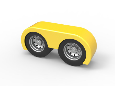 Semi truck Rear fenders Set 5 Scale 1 to 25 3D Принт Модель