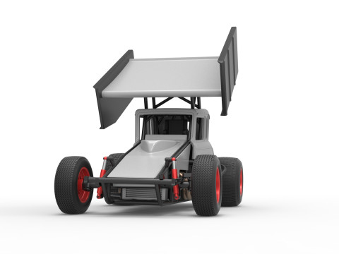 New Zealand Modified stock car Scale 1 to 25 3D Print Model