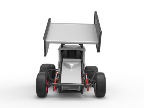 New Zealand Modified stock car Scale 1 to 25 3D Print Model