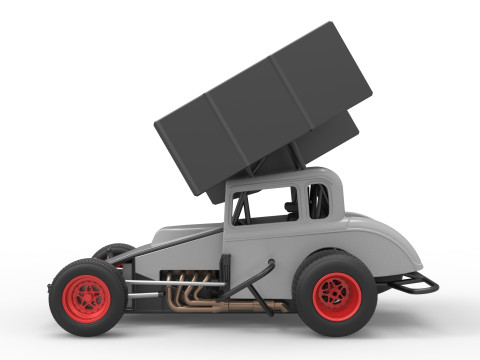 New Zealand Modified stock car Scale 1 to 25 3D Print Model