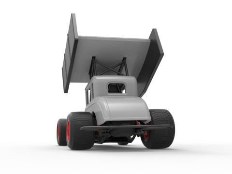 New Zealand Modified stock car Scale 1 to 25 3D Print Model