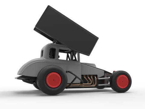New Zealand Modified stock car Scale 1 to 25 3D Print Model