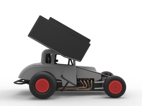 New Zealand Modified stock car Scale 1 to 25 3D Print Model