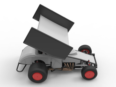 New Zealand Modified stock car Scale 1 to 25 3D Print Model
