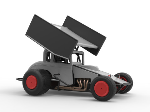 New Zealand Modified stock car Scale 1 to 25 3D Print Model