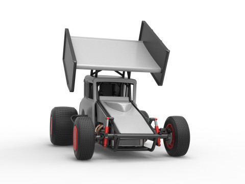 New Zealand Modified stock car Scale 1 to 25 3D Print Model