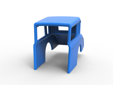 Shell of New Zealand Modified stock car Scale 1 to 25 3D Print Model