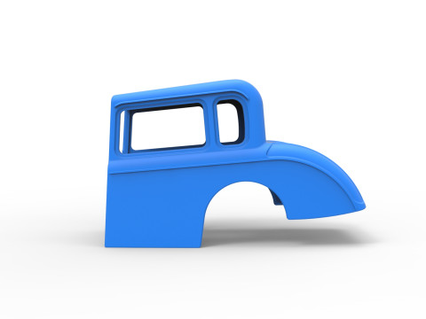 Shell of New Zealand Modified stock car Scale 1 to 25 3D Print Model