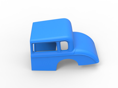Shell of New Zealand Modified stock car Scale 1 to 25 3D Print Model