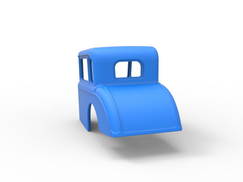 Shell of New Zealand Modified stock car Scale 1 to 25 3D Print Model