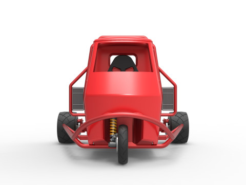 Ape car proto Scale 1 to 25 Modelo de Impressão 3D