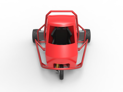 Ape car proto Scale 1 to 25 Modelo de Impressão 3D