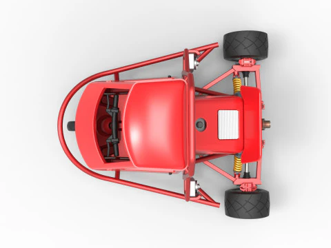 Proto carro macaco Escala 1 a 25 Modelo de Impressão 3D