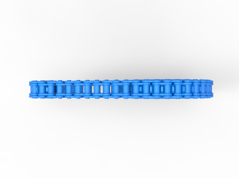Chain drive Version 4 Scale 1 to 25 3D Print Model