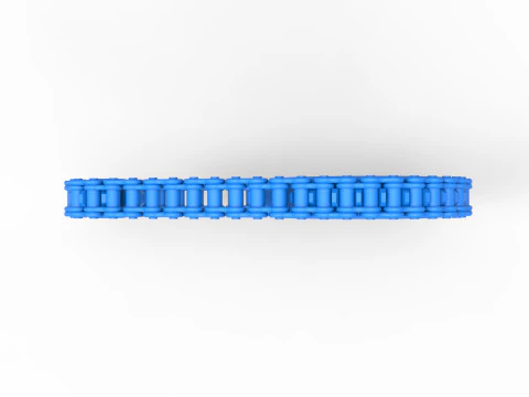 Chain drive Version 4 Scale 1 to 25 3D Print Model