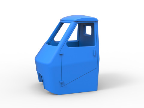 Cab of Ape car proto Scale 1 to 25 Modelo de Impressão 3D