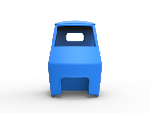 Cab of Ape car proto Scale 1 to 25 Modelo de Impressão 3D