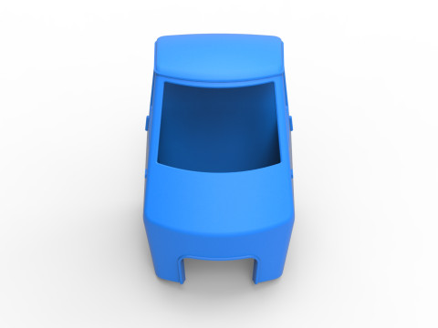 Cab of Ape car proto Scale 1 to 25 Modelo de Impressão 3D