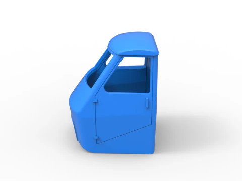 Cab of Ape car proto Scale 1 to 25 3D Print Model