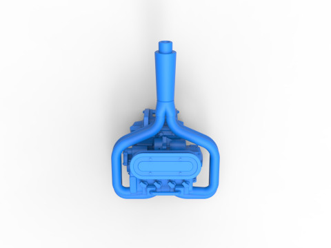 Engine of Ape car proto Scale 1 to 25 Modelo de Impressão 3D