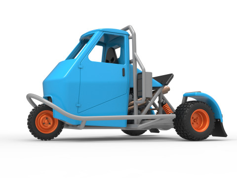 Ape car proto for dirt Scale 1 to 25 Modelo de Impressão 3D
