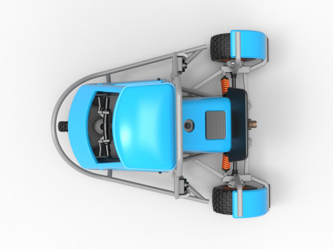 Ape car proto for dirt Scale 1 to 25 Modelo de Impressão 3D