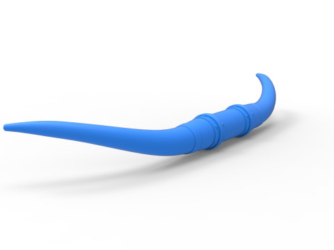 Bull horns for car ot truck Scale 1 to 25 Modelo de Impressão 3D