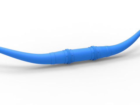 Bull horns for car ot truck Scale 1 to 25 Modelo de Impressão 3D