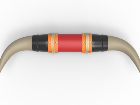 Bull horns for car ot truck Version 2 Scale 1 to 25 3D Принт Модель