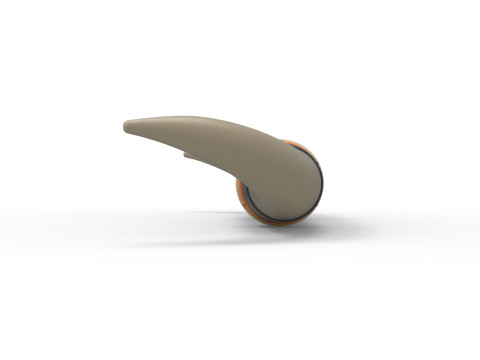 Bull horns for car ot truck Version 2 Scale 1 to 25 3D Принт Модель