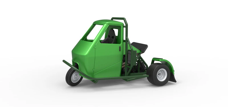 Ape car proto for dirt while turning Scale 1 to 25 3D Print Model .c4d .max .obj .3ds .fbx .stl .blend 