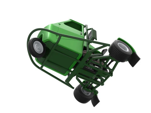 Ape car proto for dirt while turning Scale 1 to 25 3D Print Model