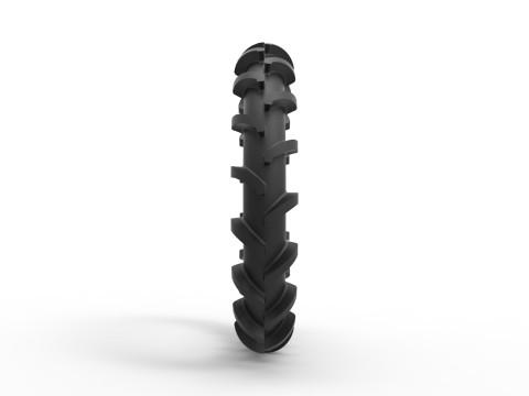 Rear tire of Swamp buggy Scale 1 to 25 3D 프린트 모델