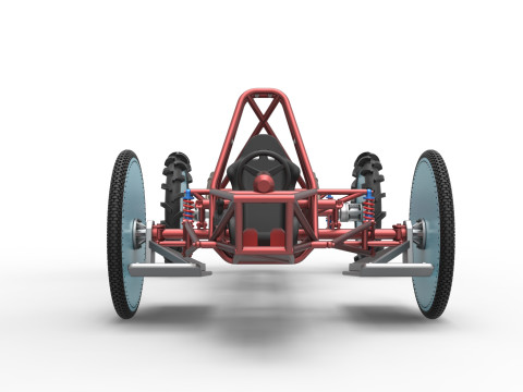 Swamp buggy Base Scale 1 to 25 3D 打印模型