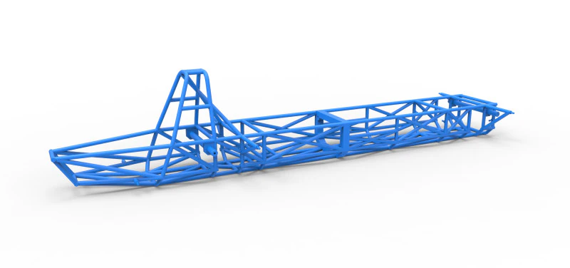 Frame of Swamp buggy Scale 1 to 25 3D Print Model .c4d .max .obj .3ds .fbx .stl .blend