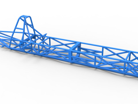 Frame of Swamp buggy Scale 1 to 25 Model do druku 3D