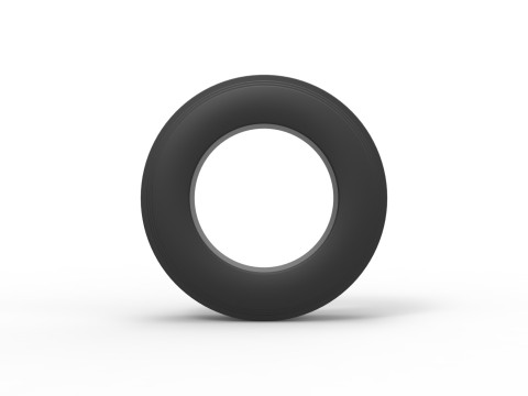 Tractor front tire 3 Scale 1 to 25 3D 打印模型